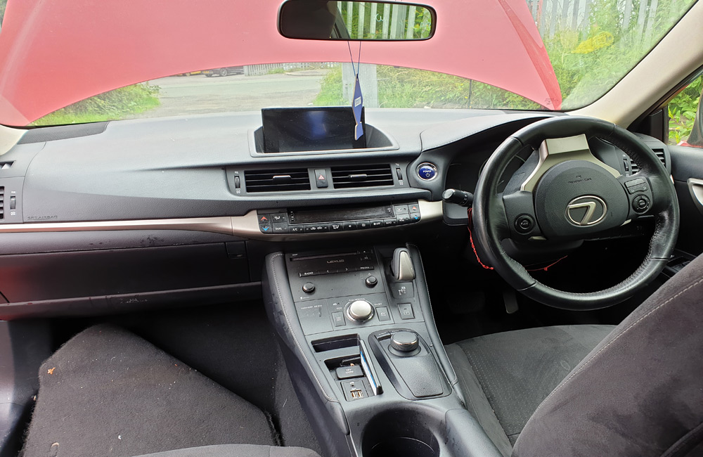 Lexus CT 200H SE Airbag kit